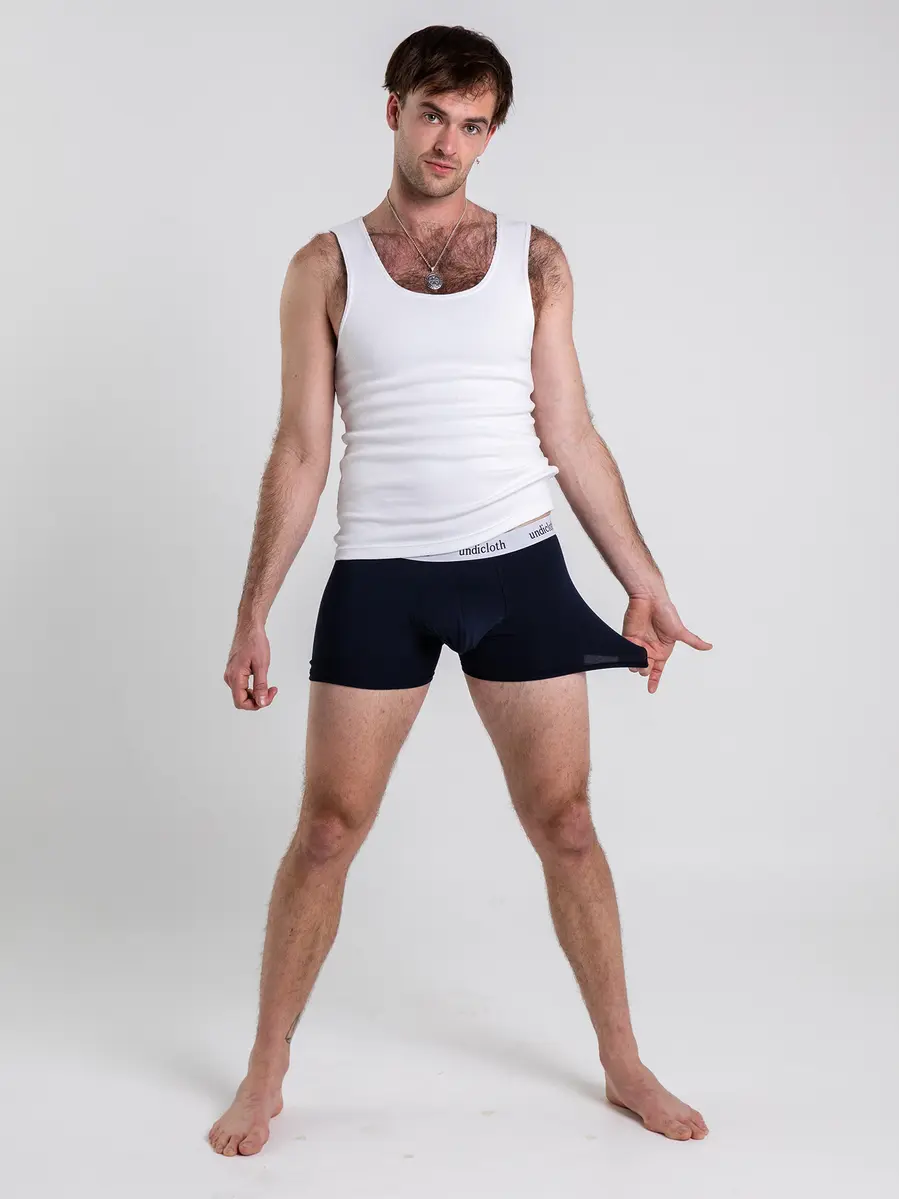Modal Boxer Brief Indigo - Mens Underwear